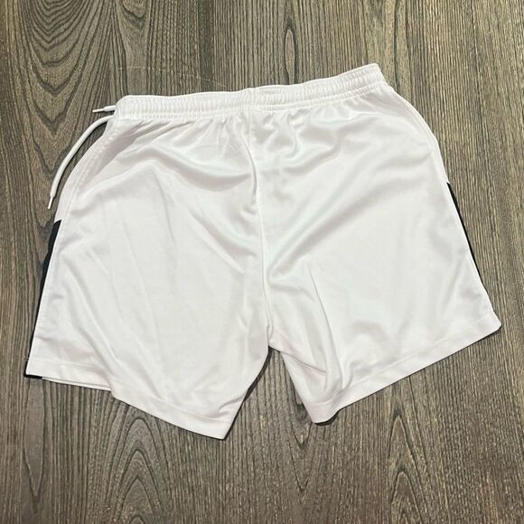Nike Dri-FIT League Knit II Soccer Shorts Elastic Waist Pull-On White Size S - Picture 5 of 5